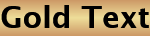 Metallic Text Sample