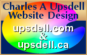 Charles A Upsdell Website Design